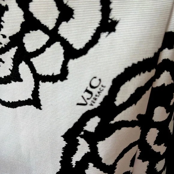 Versace Jeans Collection black and white dress,wedding guest,party or vacation! - Picture 5 of 10